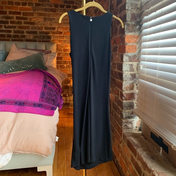 Navy blur Michael Kors dress (silver hardware) - Picture 2 of 5